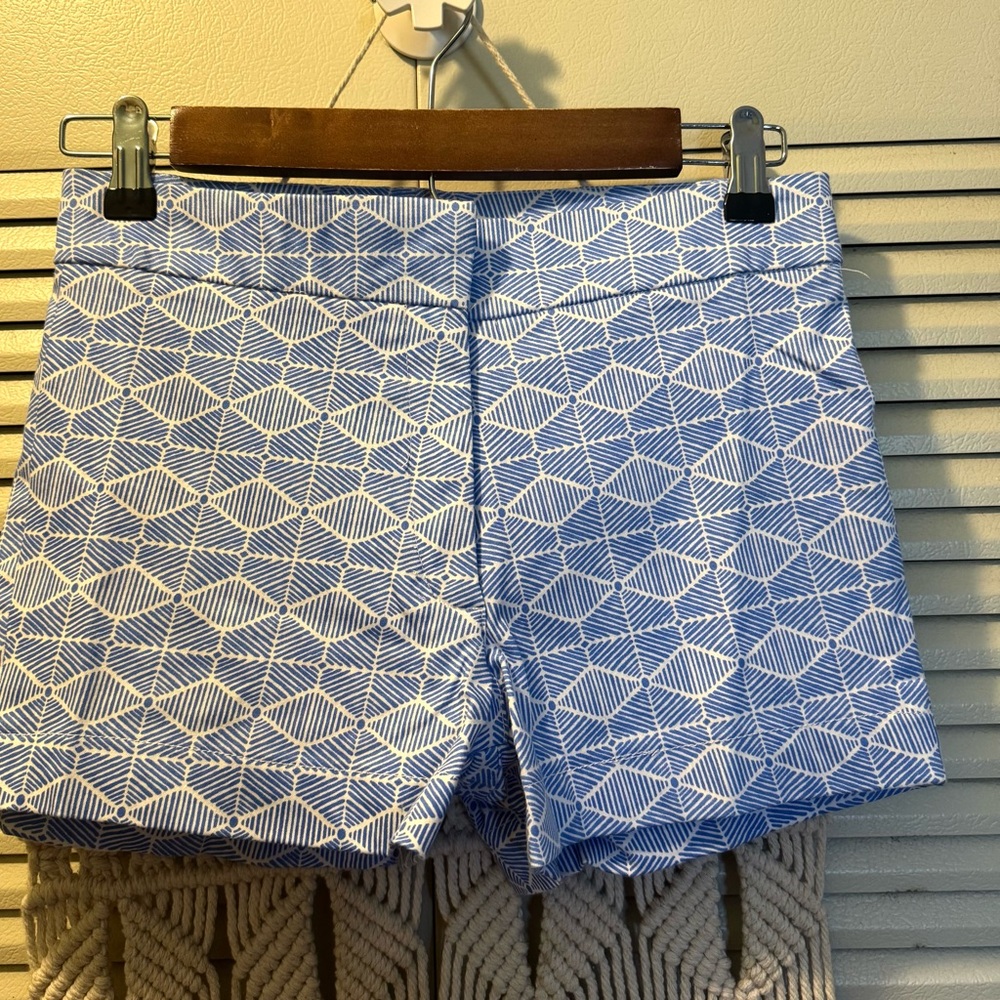 LAUREN GOLD Ocean Reef Leaf Shorts